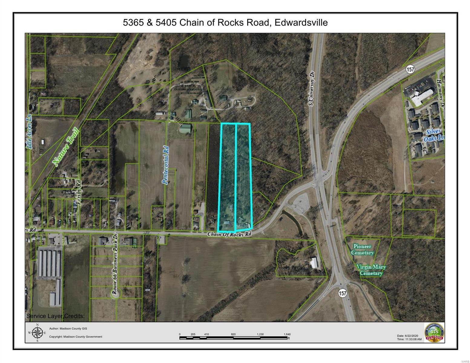 Property for Sale at 5405 Chain Of Rocks Road Edwardsville, Illinois 62025 United States
