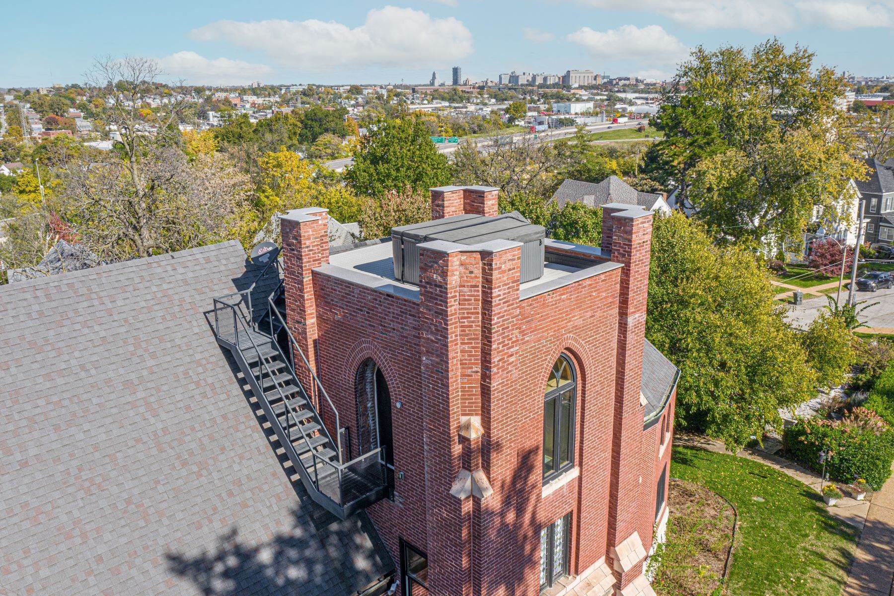 32. Single Family Homes for Sale at A Unique Opportunity to Own a Completely Renovated 115-year-old Gothic Church 2501 Clifton Avenue St. Louis, Missouri 63139 United States