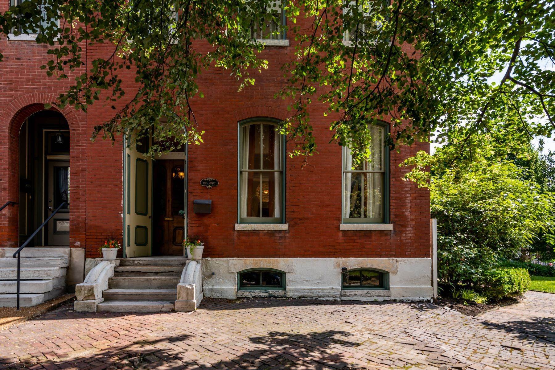 Property for Sale at An Important Soulard Home on a Beautifully Landscaped Triple Lot 1205 Sidney Street St. Louis, Missouri 63104 United States